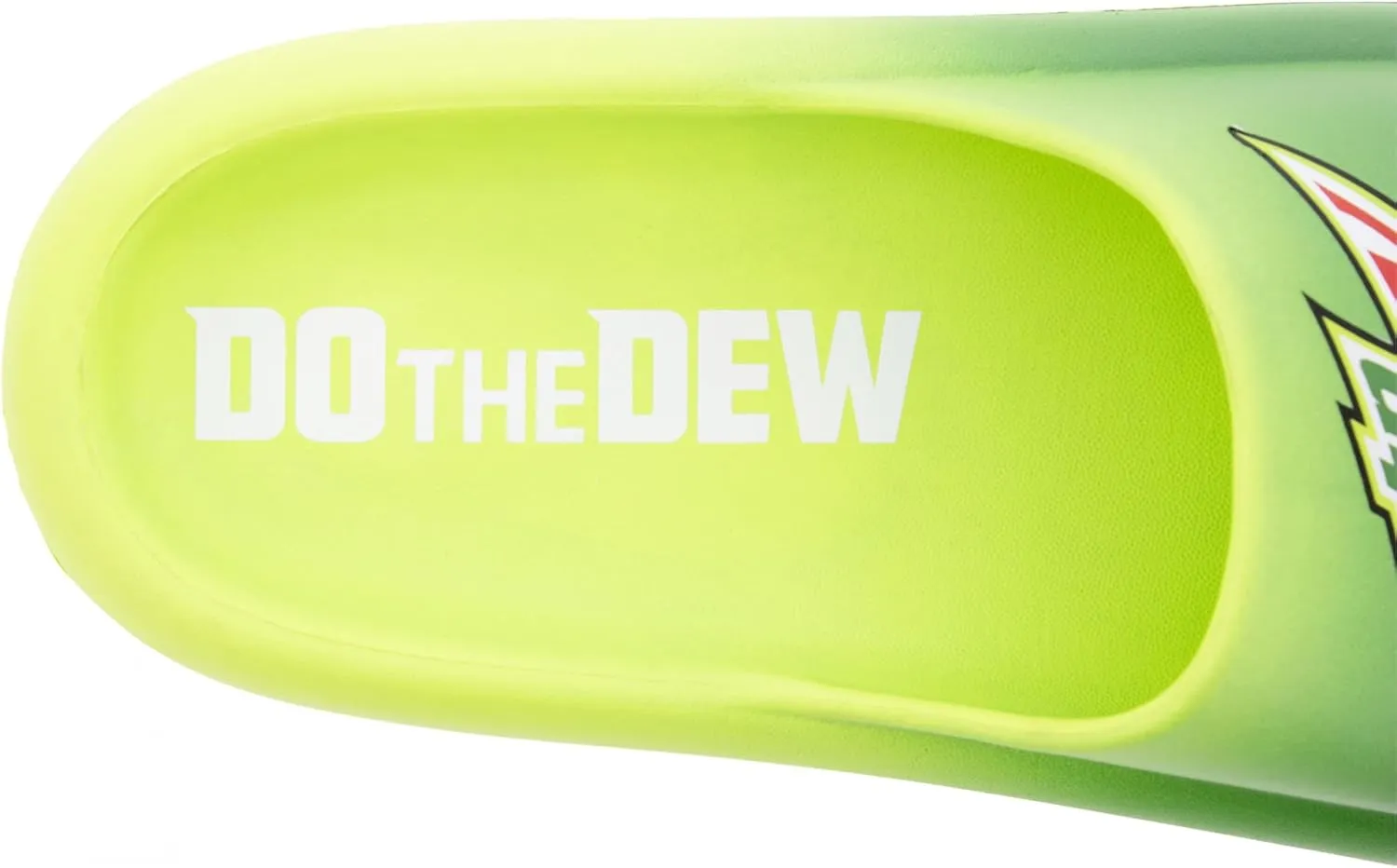 Mountain Dew Do the Dew Men's Comfort Slide Sandals