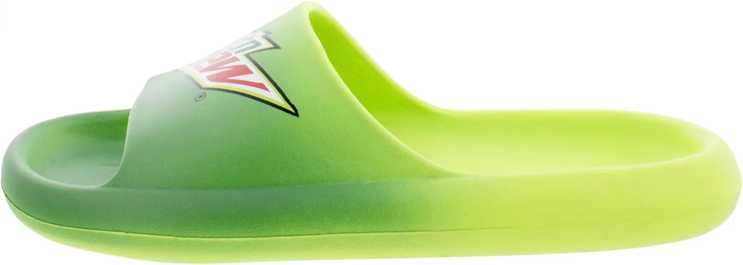 Mountain Dew Do the Dew Men's Comfort Slide Sandals