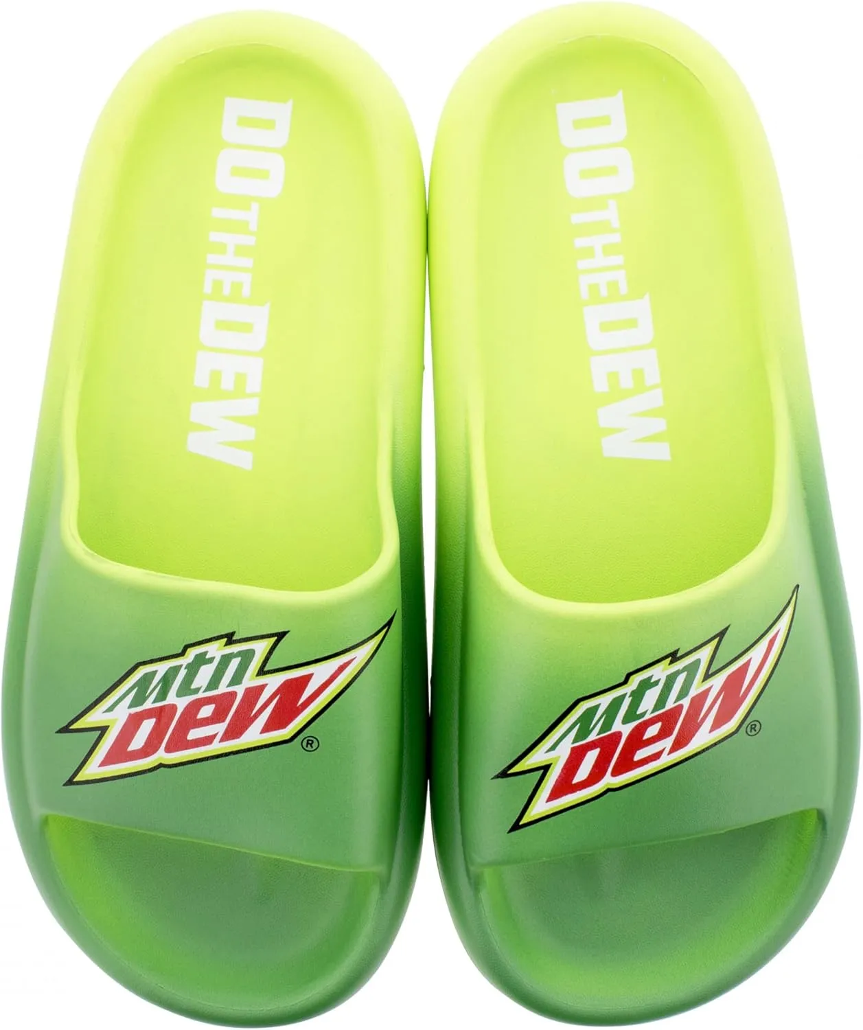 Mountain Dew Do the Dew Men's Comfort Slide Sandals