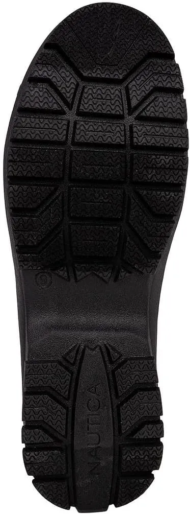 Nautica Mens Duck Boots Waterproof Shell Insulated Snow & Rain Boot -Lace-Up Winter Shoe- Channing (Wide/Medium Width)