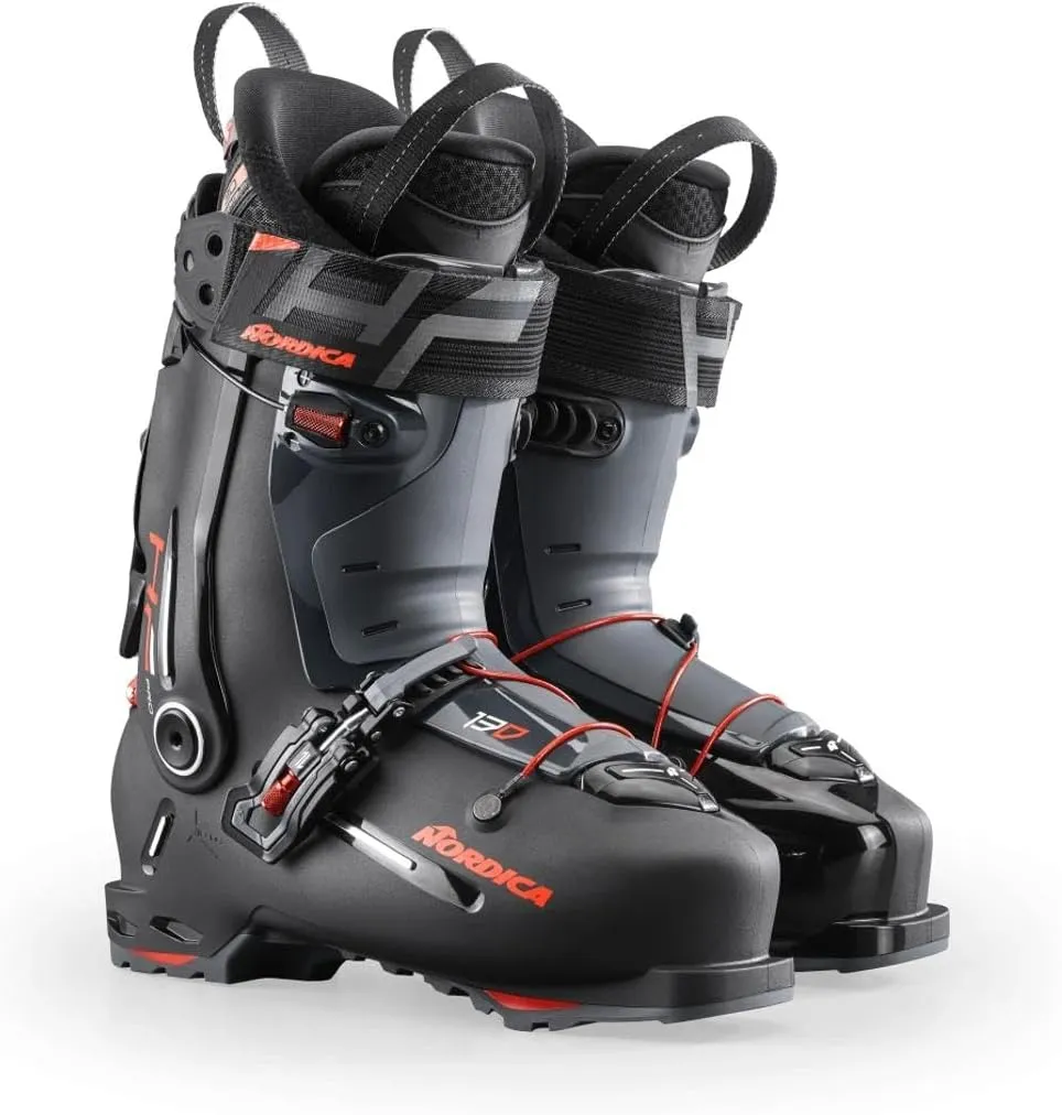 Nordica Men's HF Pro 130 Durable Easy-Entry High Traction Adjustable Fit Warm Insulated All-Mountain Ski Boots