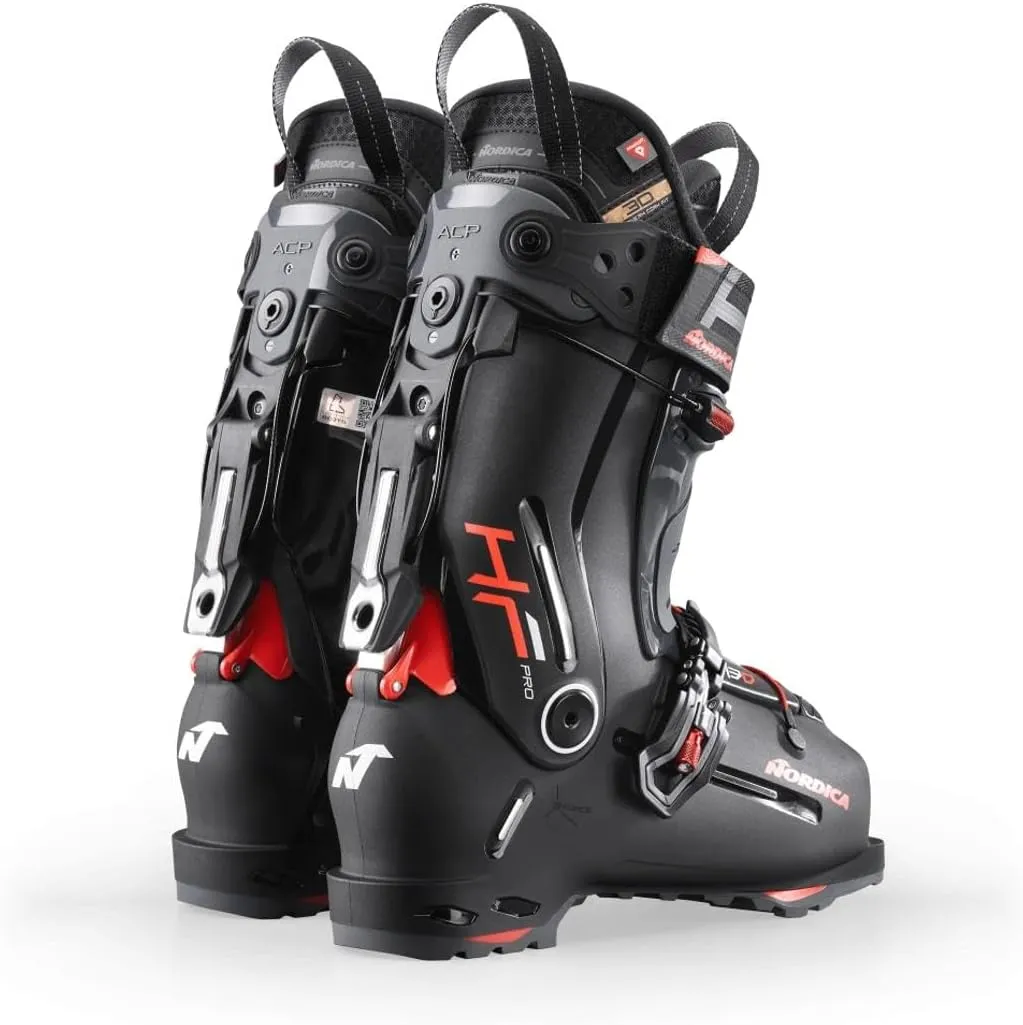 Nordica Men's HF Pro 130 Durable Easy-Entry High Traction Adjustable Fit Warm Insulated All-Mountain Ski Boots