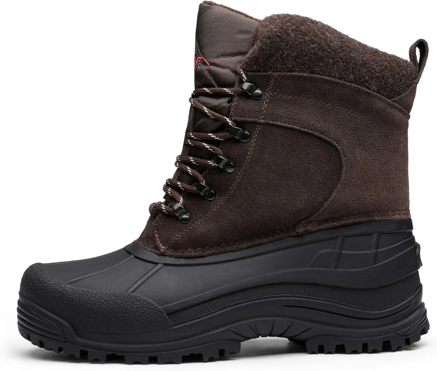NORTIV 8 Men's Insulated Waterproof Winter Snow Boots TERREY
