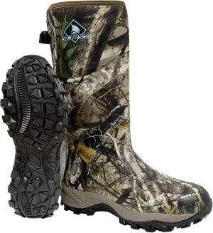 Obcursco Hunting Boots for Men, Waterproof Insulated 6mm Neoprene Rubber Boots for Hunting and Outdoor Activities (Camo)