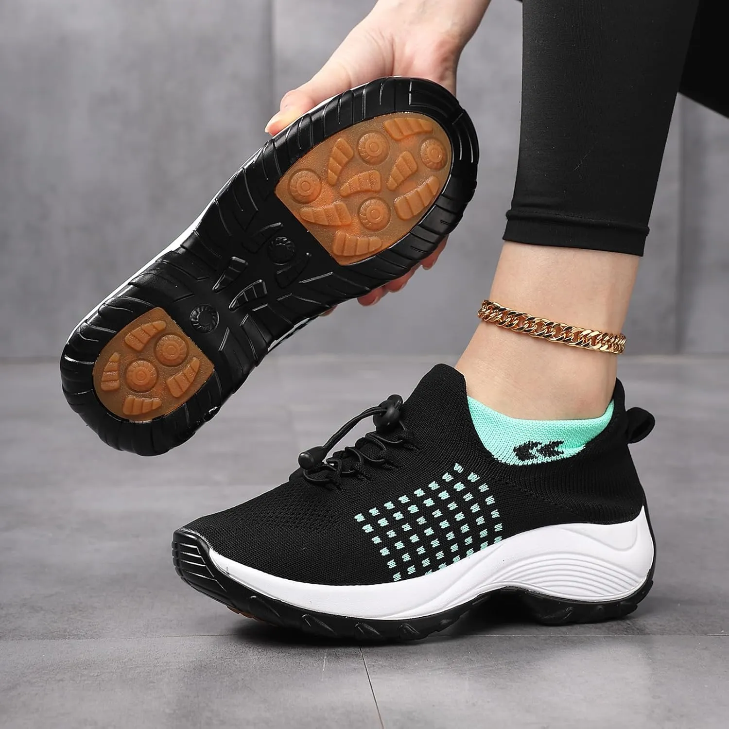Orthopedic Shoes for Women Comfort Wear Orthowear Shoes Wide Width Slip On Walking Tennis Sneakers Plantar Fasciitis Bowling Shoe Mesh Athletic Style for Bowlers Breathable Lightweight