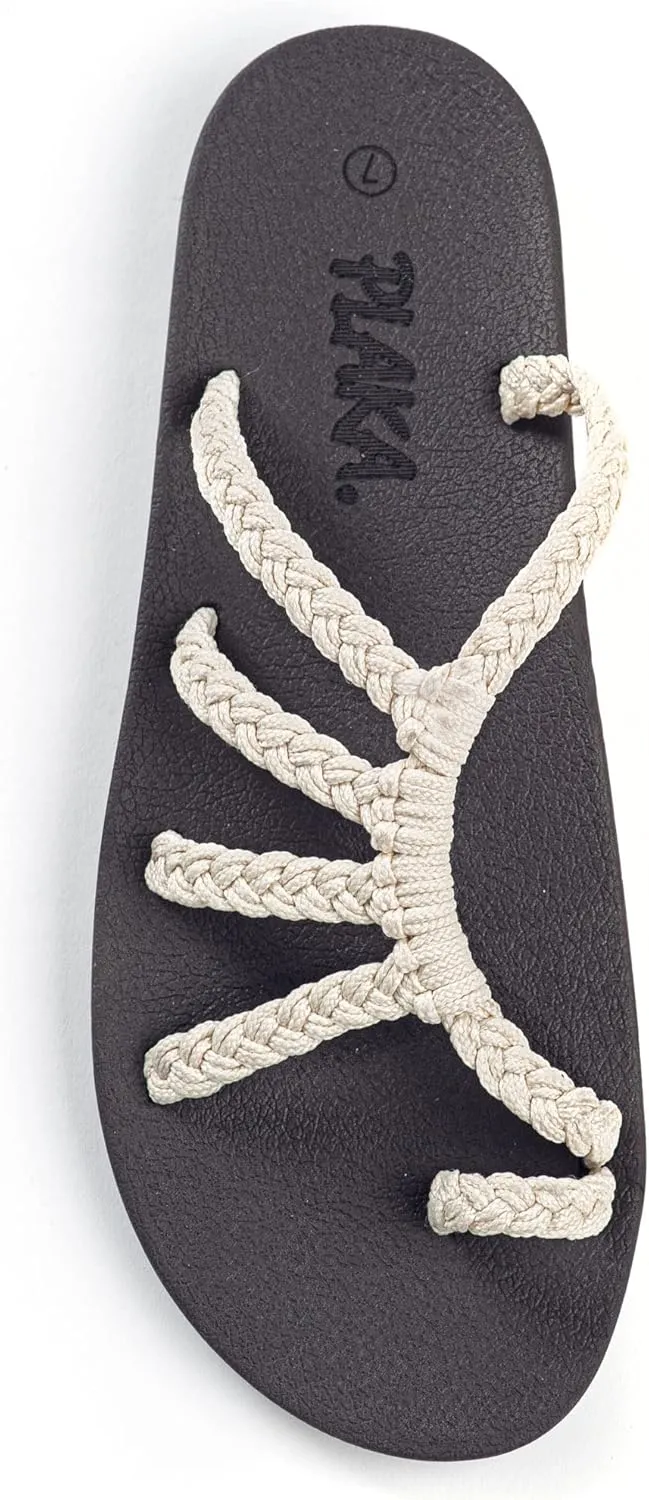 Plaka Relief Flip Flops for Women with Arch Support | Comfy Sandals for Women | Perfect for the Beach, Long Walks or Poolside