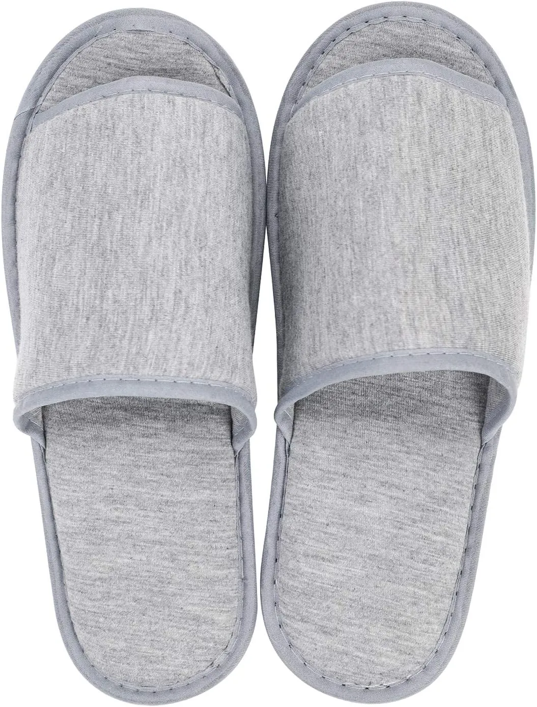 Portable Travel Slipper Spa Hotel Open Toe Sandals Non Disposable Foldable Shoes Guest Indoor House Room Business Trip Party Washable Footwear with Bags