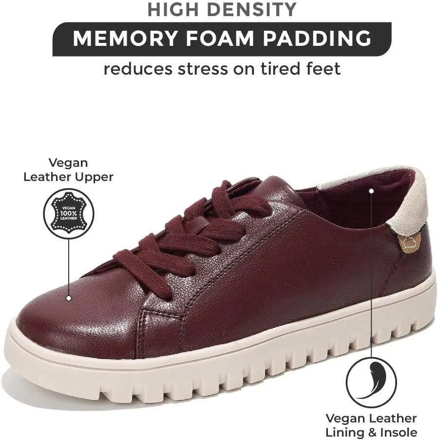 Project Cloud Fashion Shoes for Women - Comfortable Womens Shoes with Memory Foam - Non Slip Spring Womens Footwear Flexible Sole - Fashion Sneakers for Women 2025