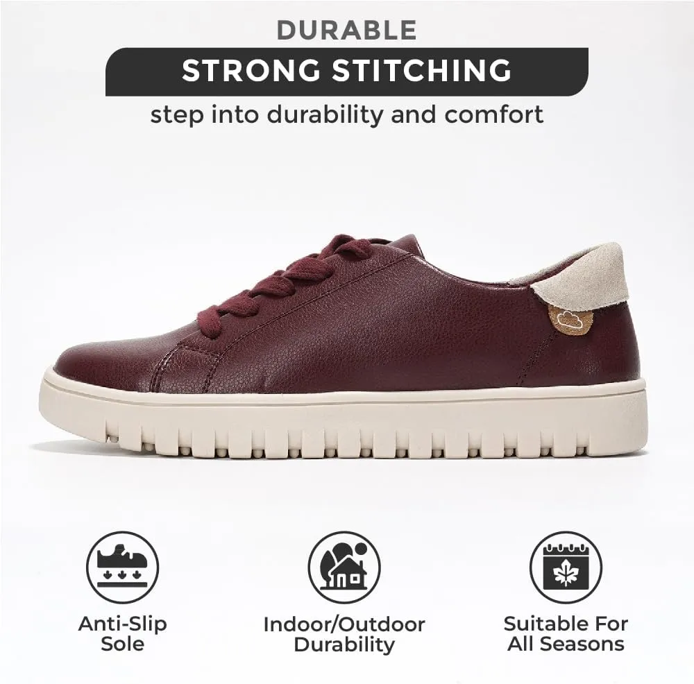 Project Cloud Fashion Shoes for Women - Comfortable Womens Shoes with Memory Foam - Non Slip Spring Womens Footwear Flexible Sole - Fashion Sneakers for Women 2025
