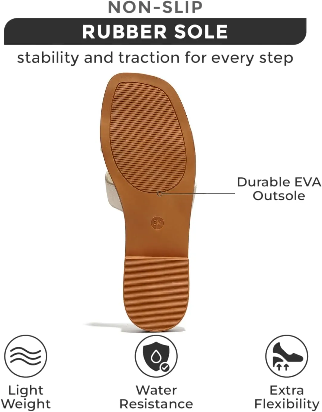 Project Cloud Genuine Leather Summer Sandals for Women 2025 - Fashion Flat Womens Sandals with Memory Foam Insole Slides Sandals Women Footwear - Mules Women's Sandals (Jannel)