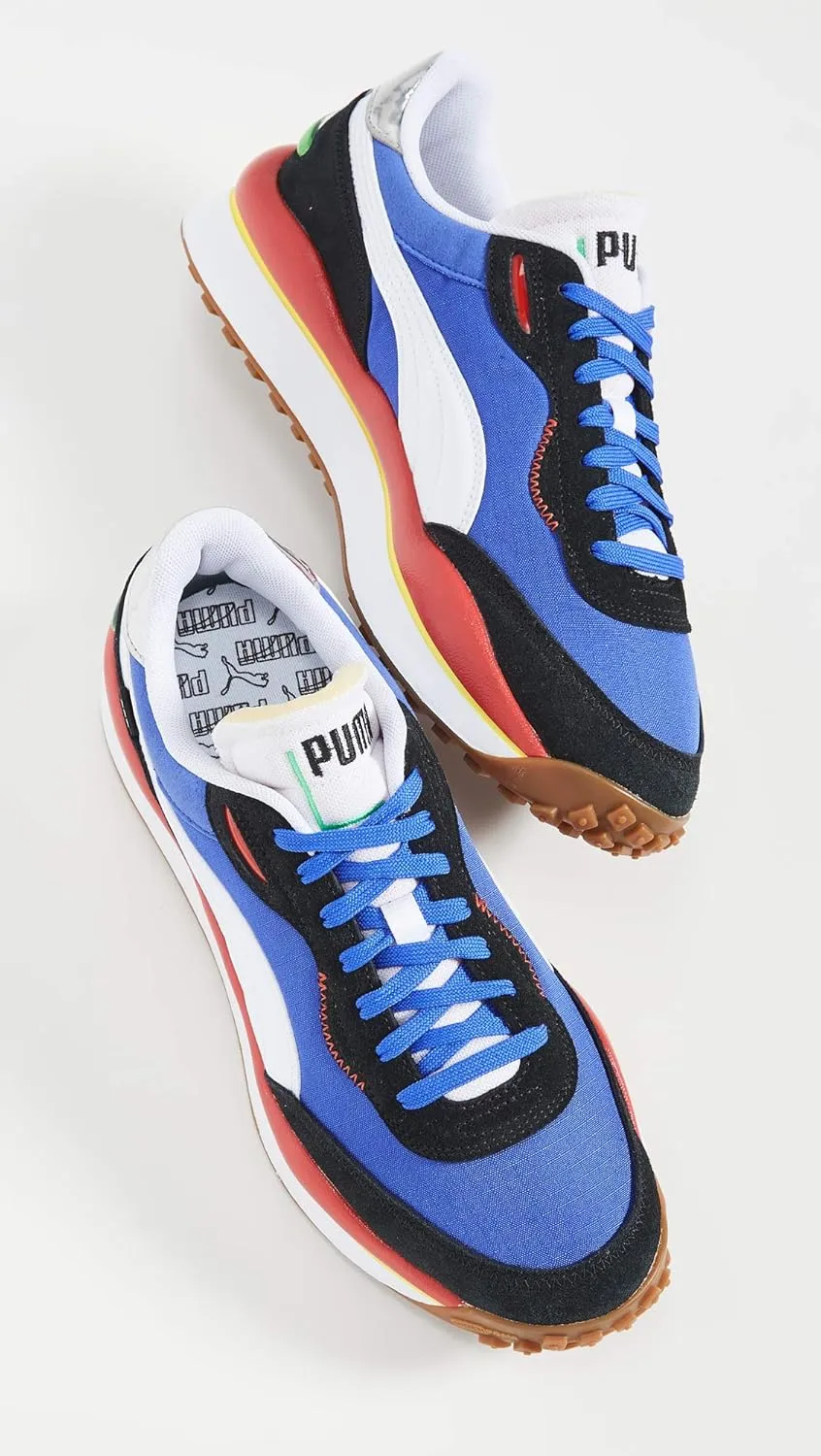 PUMA Rider 020 Play On - Sneakers for Men - Leather and Textile Upper - Textile Lining and Insole