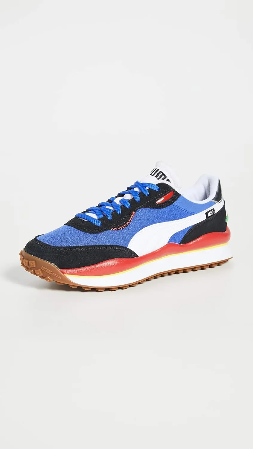 PUMA Rider 020 Play On - Sneakers for Men - Leather and Textile Upper - Textile Lining and Insole