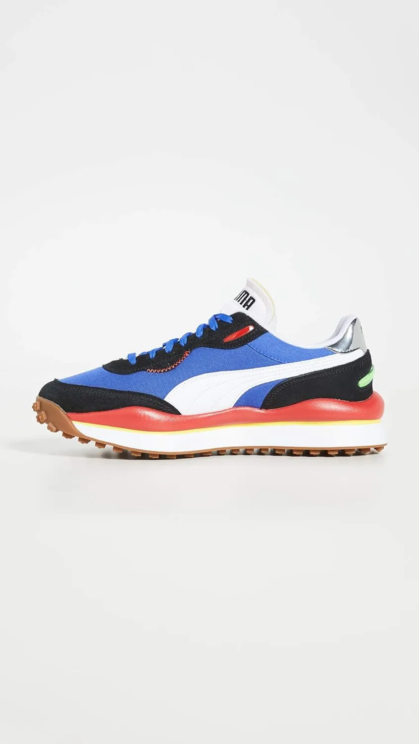 PUMA Rider 020 Play On - Sneakers for Men - Leather and Textile Upper - Textile Lining and Insole