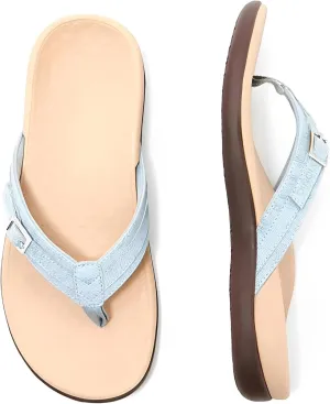 Pylera Orthopaedic Summer Sandals, Soft Bottom Massage Wedge Slide Flip Flops, Orthopedic Sandals with Arch Support