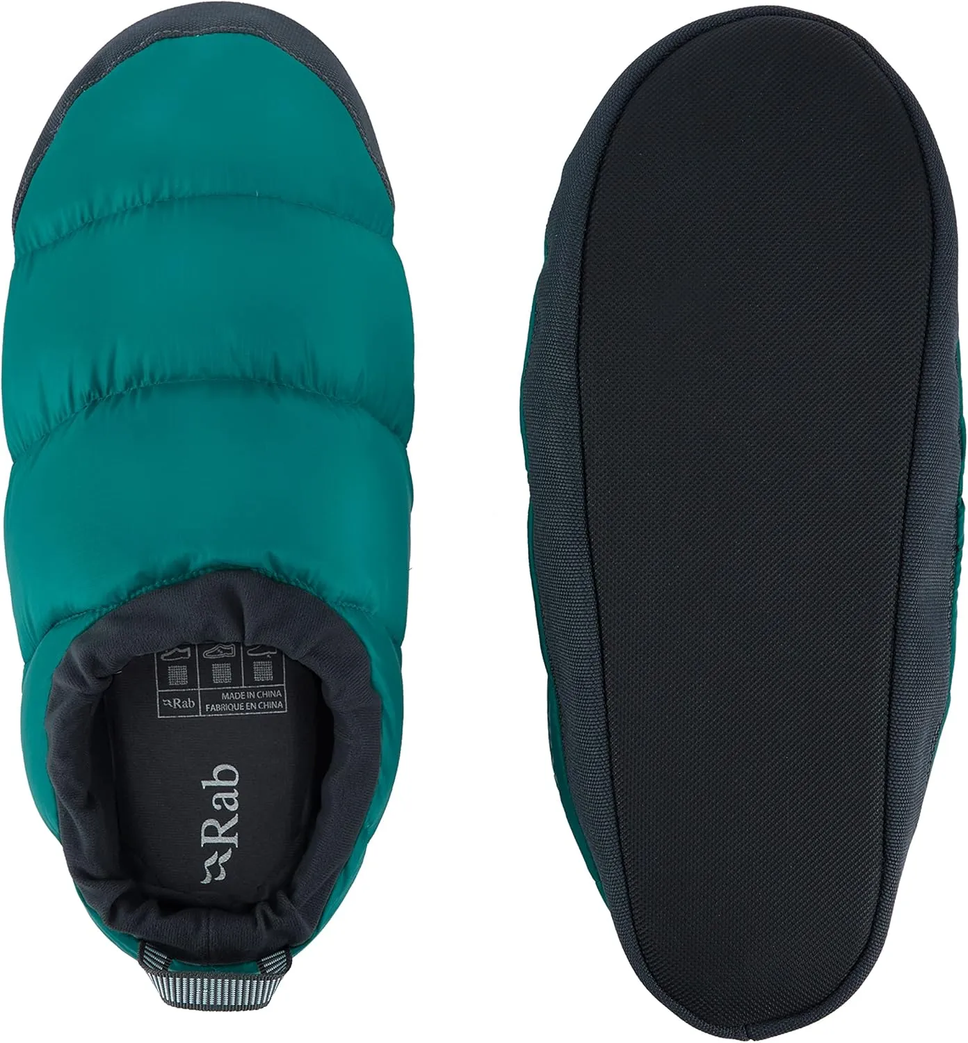 Rab Down Insulated Hut Slipper for Skiing and Mountaineering