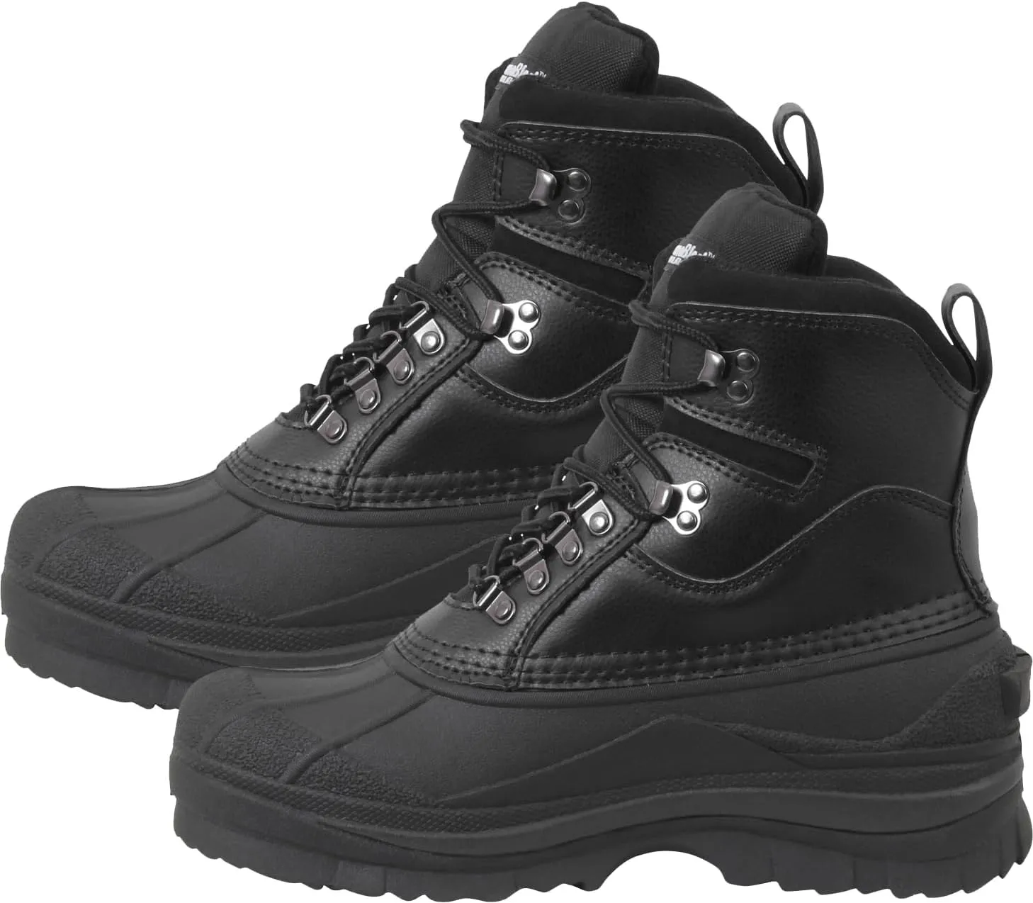 Rothco Black Extreme Cold Weather Hiking Boots - 600 Gram Thermoblock Insulation Winter Waterproof Boots