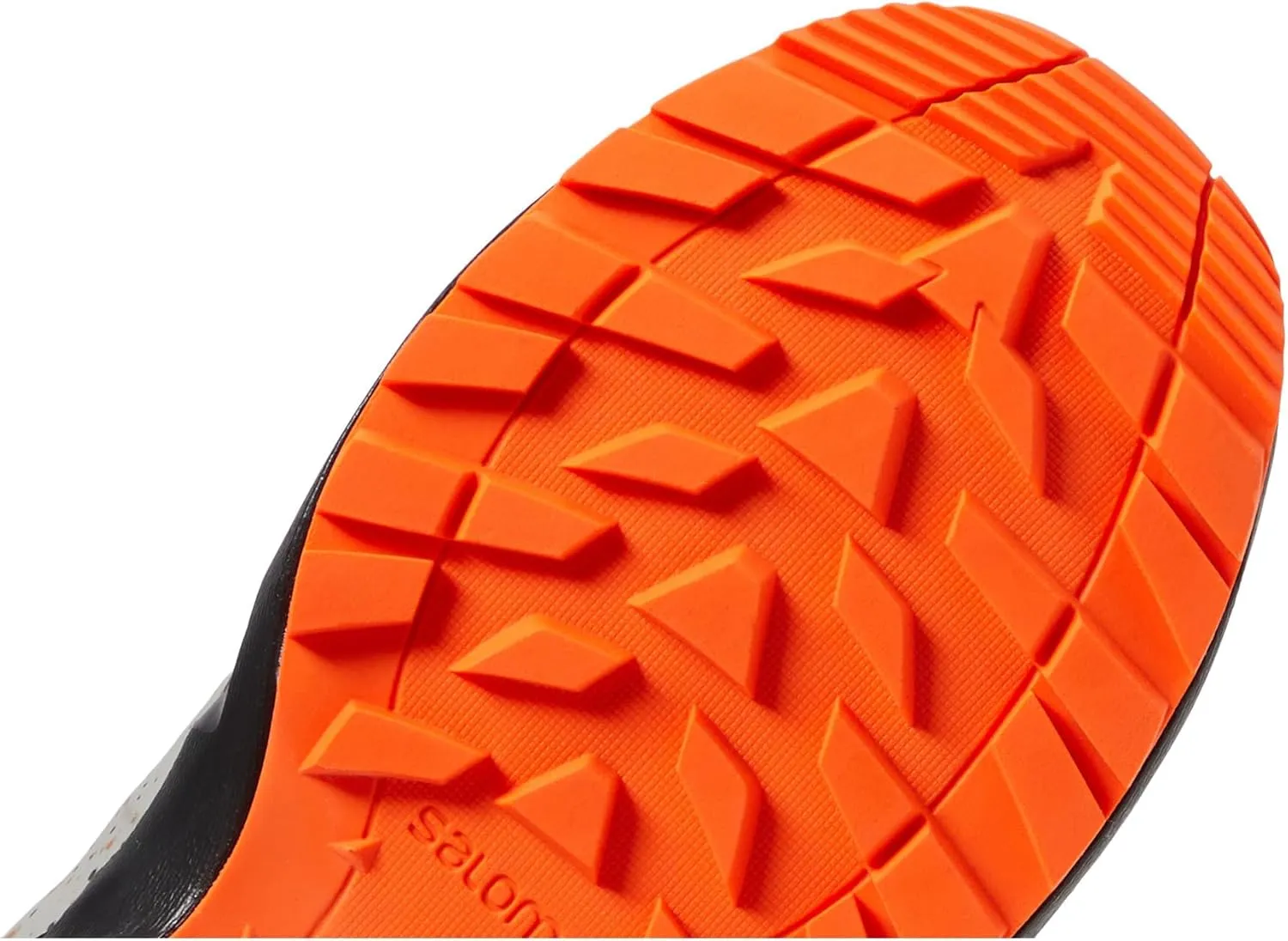 Salomon® Kids Outway Mid CS WP Shoes for Kids – Leather and Textile Upper, Lining, Insole – Synthetic Outsole