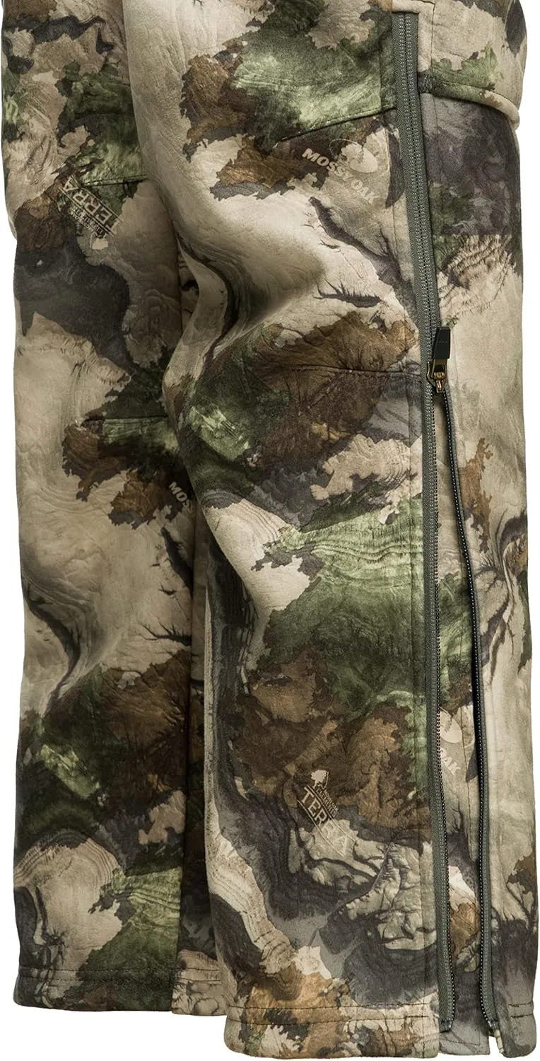 ScentLok BE:1 Voyage Water Resistant Midweight Fleece Bowhunting Bibs for Men