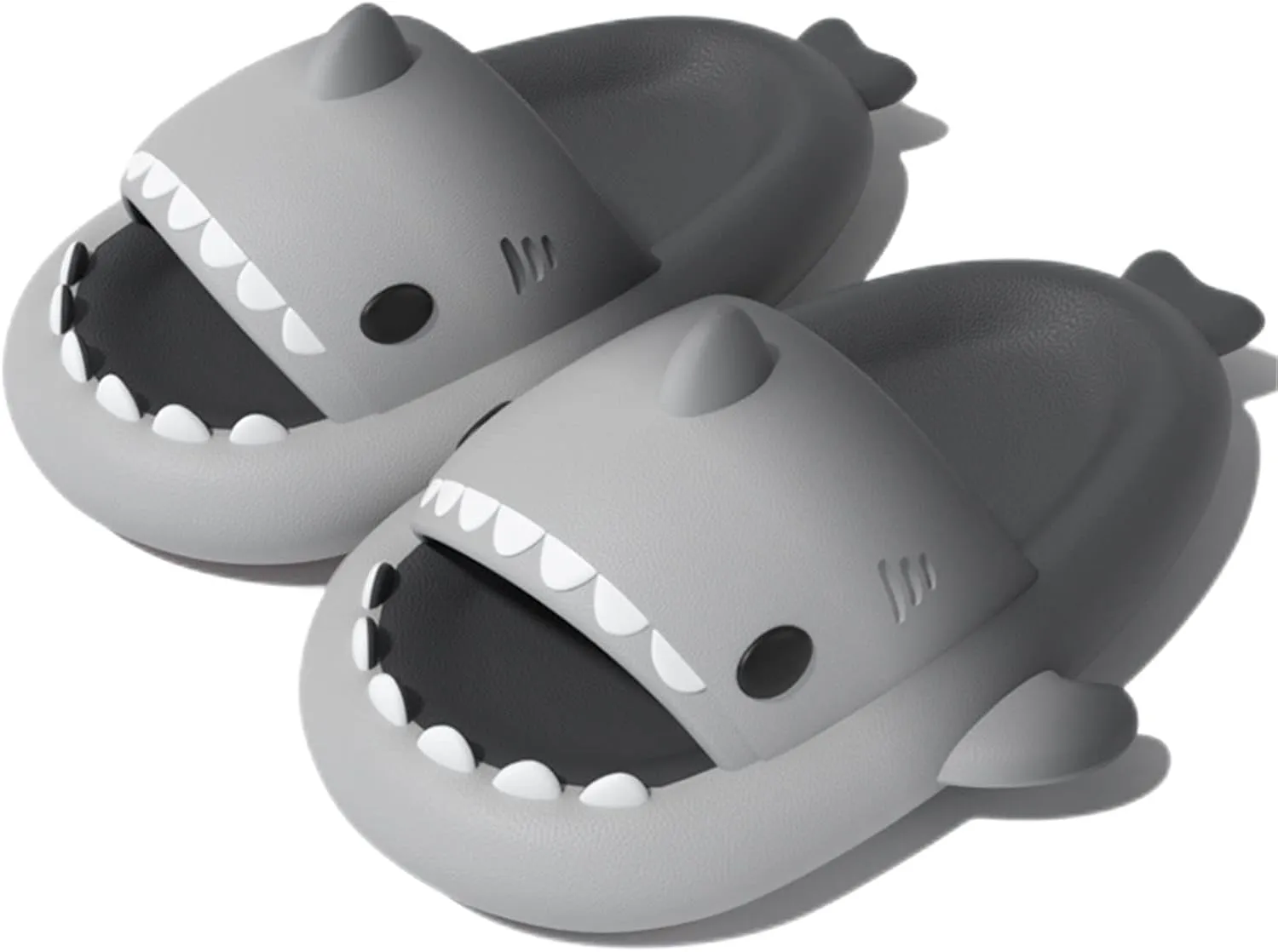 Shark Slides Kids, Toddler Cloud Shark Slides, Summer Cute Cartoon Shark Slippers