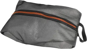 Shoe Storage Bag Sneakers Waterproof Shoes Travel Bag Carrier Trainer Kicks Fabric Gym Zippered Portable Sneaker Bag Shoe Holder Travel Shoe Bag Shoe Bags Garment Bag Black Nylon