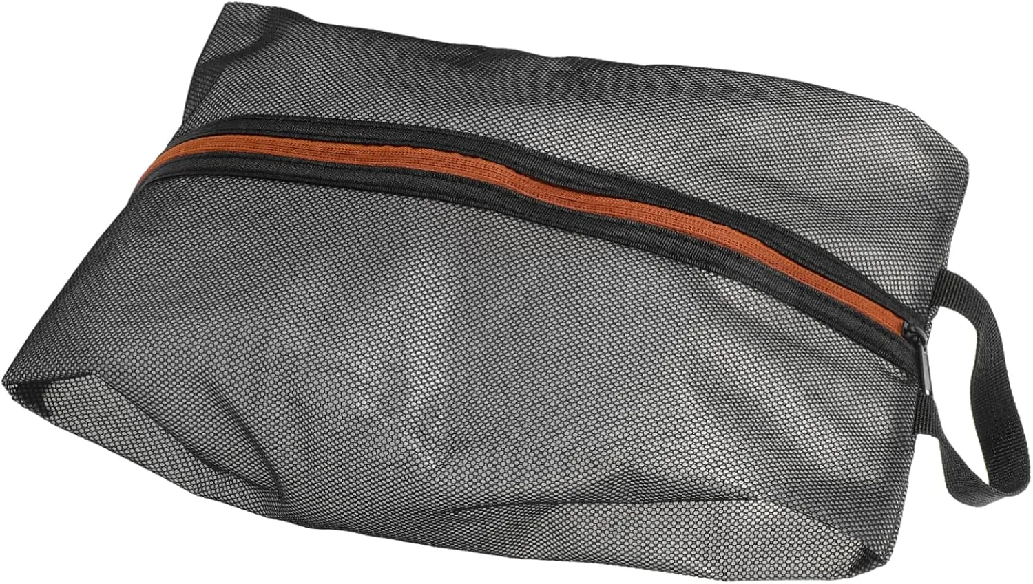 Shoe Storage Bag Sneakers Waterproof Shoes Travel Bag Carrier Trainer Kicks Fabric Gym Zippered Portable Sneaker Bag Shoe Holder Travel Shoe Bag Shoe Bags Garment Bag Black Nylon