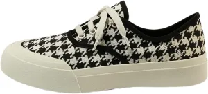 Slip-On Canvas Mule Sneakers for Women – Lace-Up Backless Flat Shoes, Shell Toe Casual Platform Loafers, Soft Sole Fashion Trainers