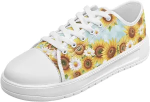 Slip on Sneakers Womens Wide Width Casual Breathable Polyester Running Sneakers Lightweight Low Top Soft Sole Walking Shoes
