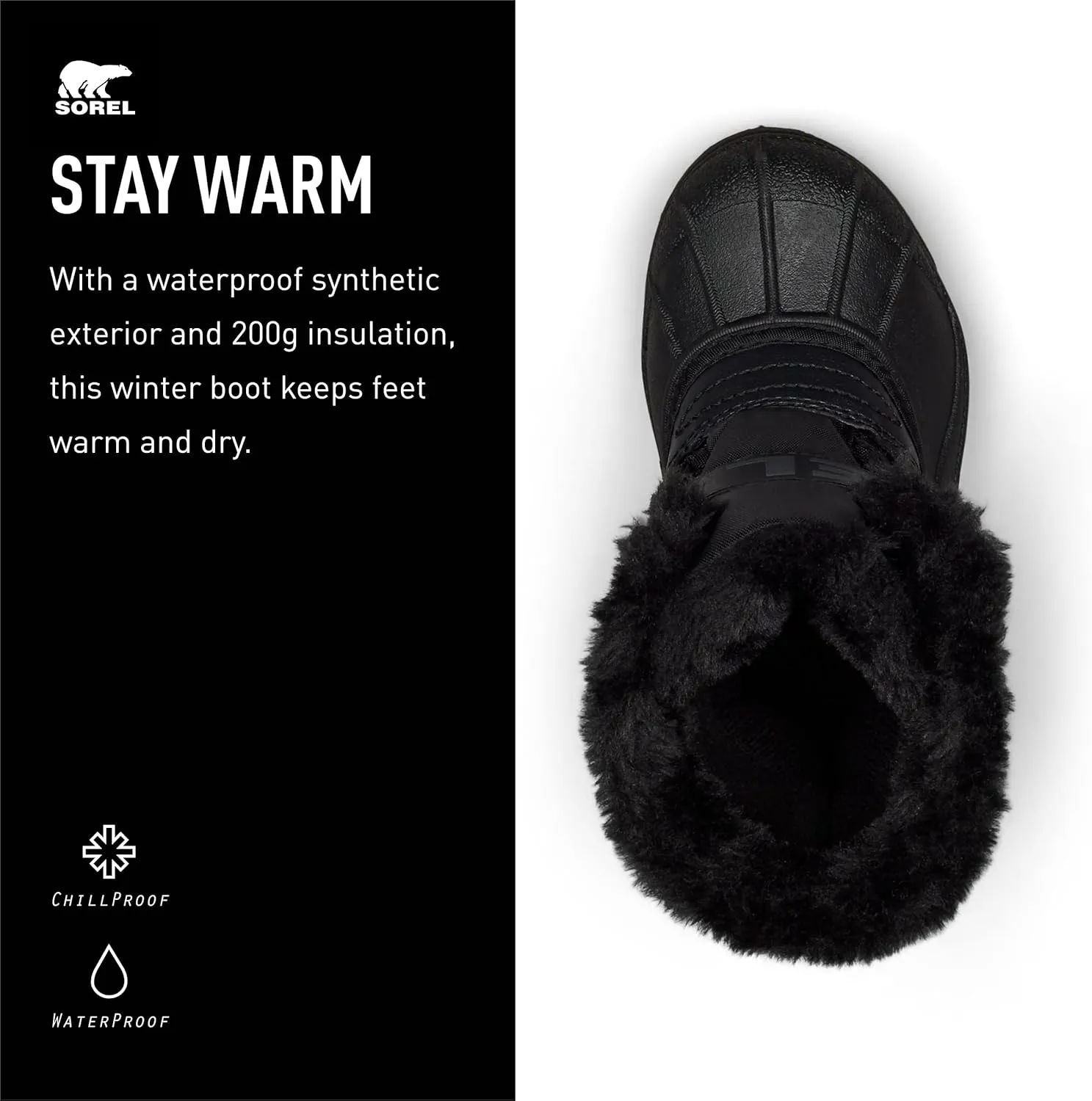 SOREL - Youth Snow Commander Snow Boots for Kids