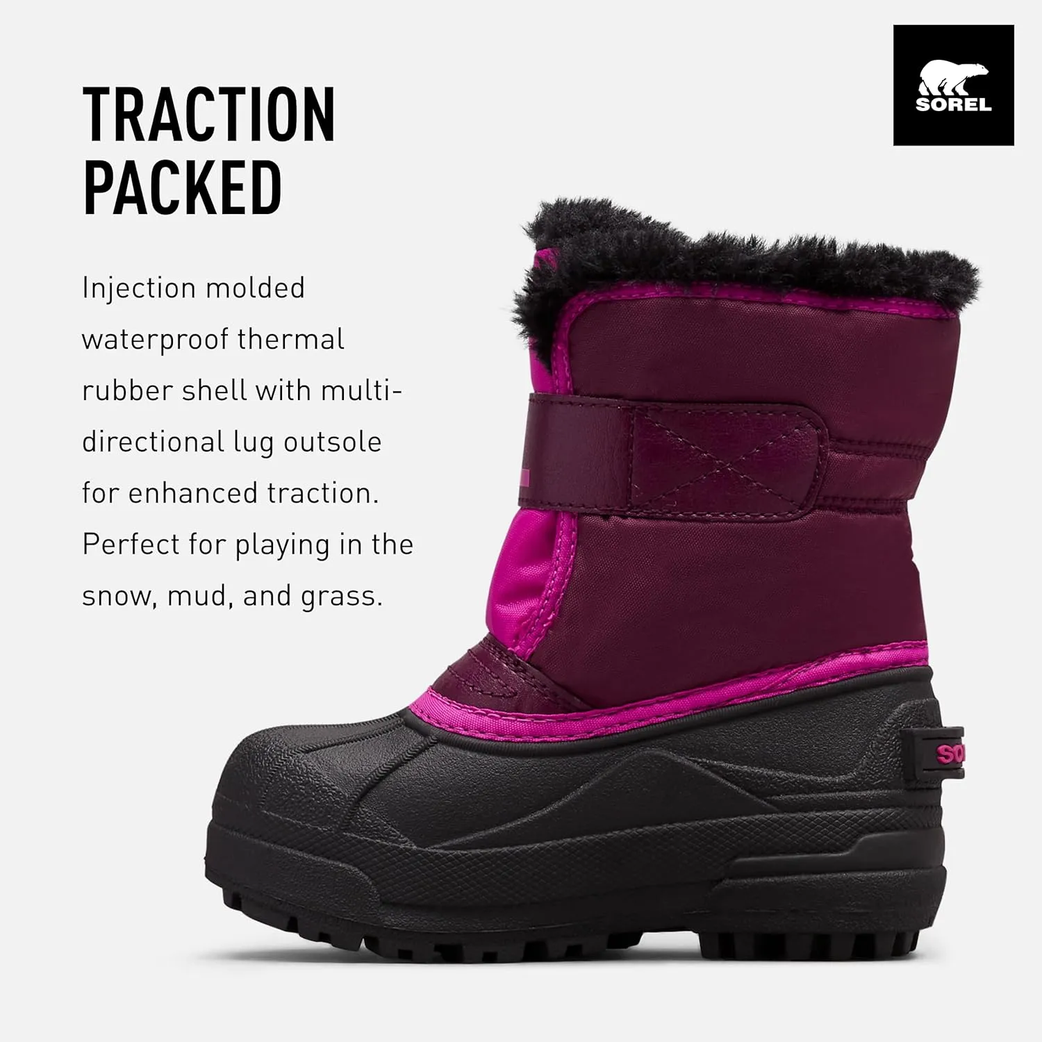SOREL - Youth Snow Commander Snow Boots for Kids