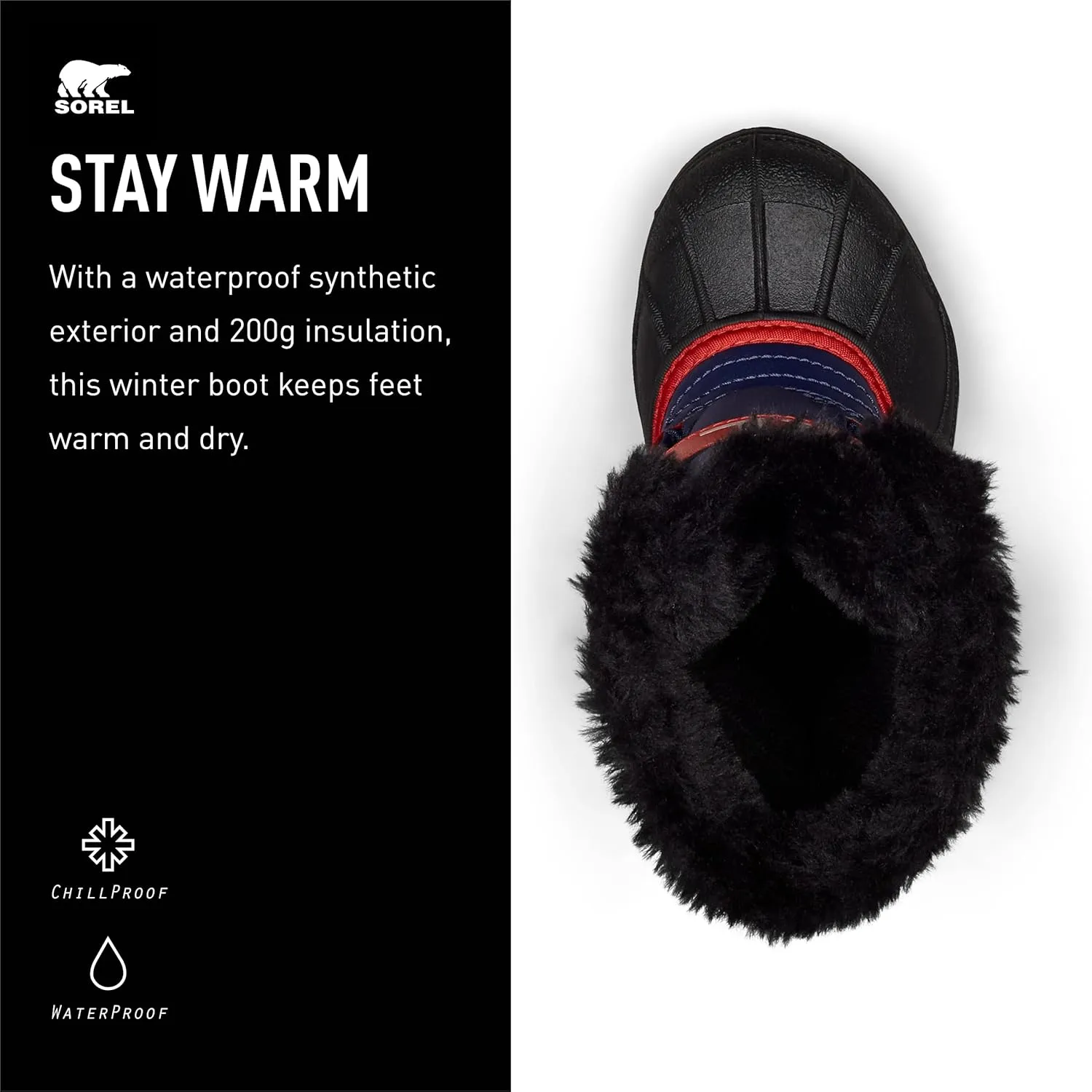 SOREL - Youth Snow Commander Snow Boots for Kids