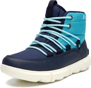 STQ Women Winter Boots with Insulated Insole | Warm & Cozy Winter Snow Boots for Women | Lightweight Non Slip Walking Boots Water Resistant