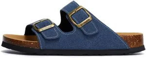 Stylemissus Women's Cork Footbed Sandals