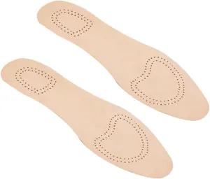 Summer Breathable Sheepskin Insole Women's Comfort Inserts for Shoes Foot Absorbent Elastic 45/46