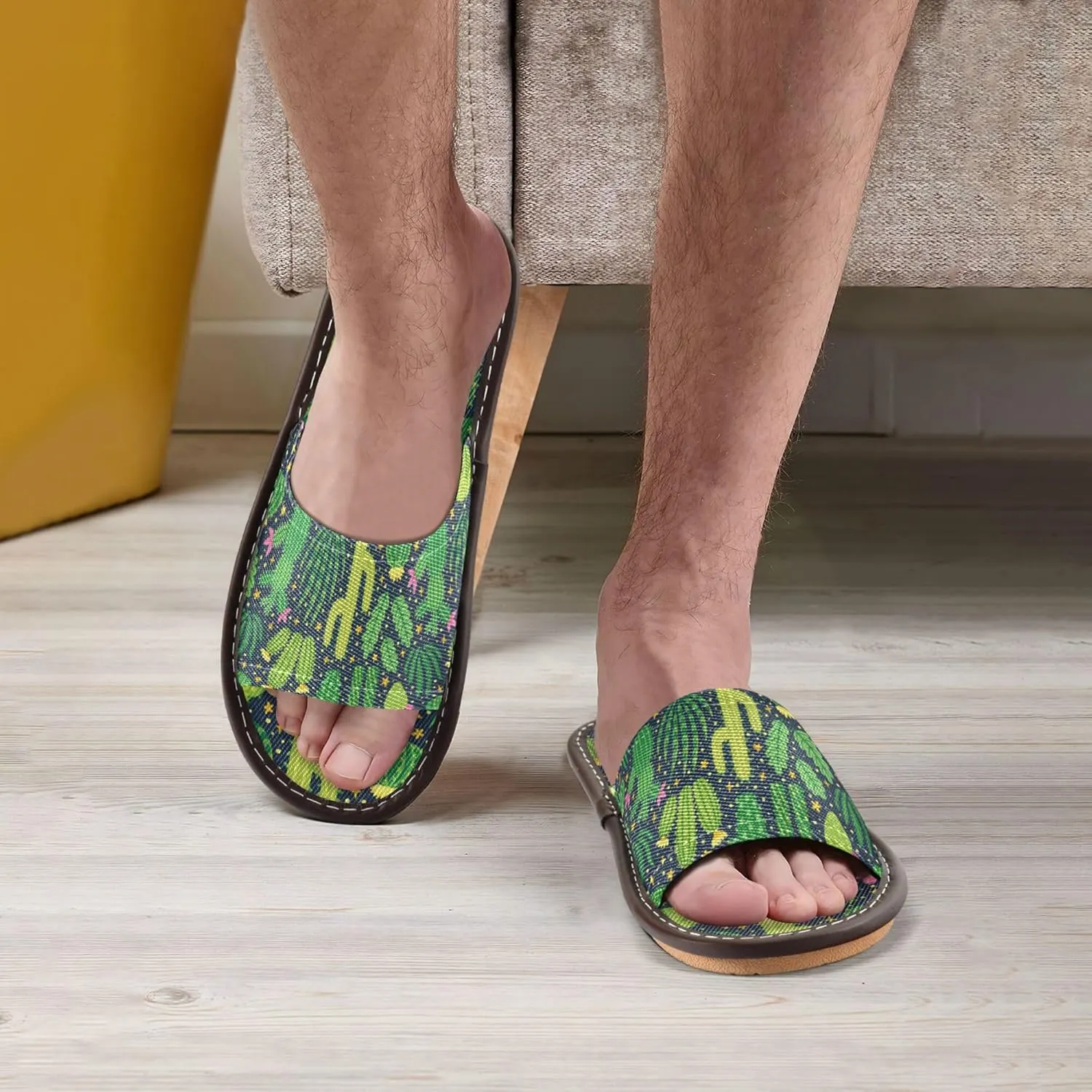 Summer Slippers for Women Men Non Slip Quick Drying Shower Slides Bathroom Sandals