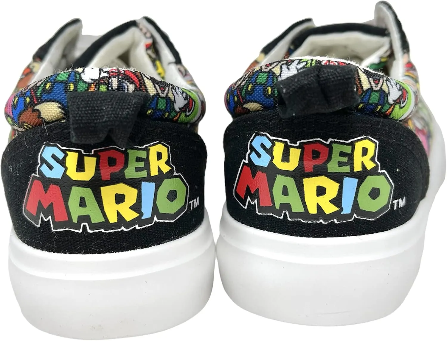 Super Mario Brothers Game Over Nintendo Boys Lace Up Shoes