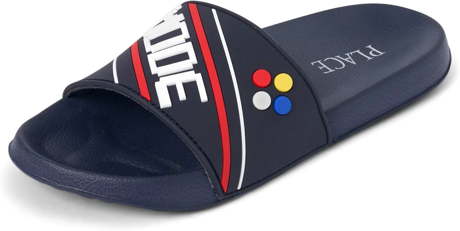 The Children's Place Boy's Everyday Slip on Slide Sandals