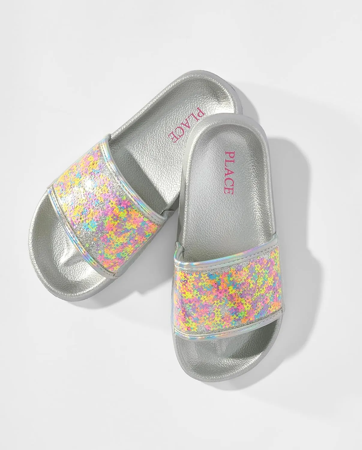 The Children's Place Girls Everday Slip on Slide Sandals
