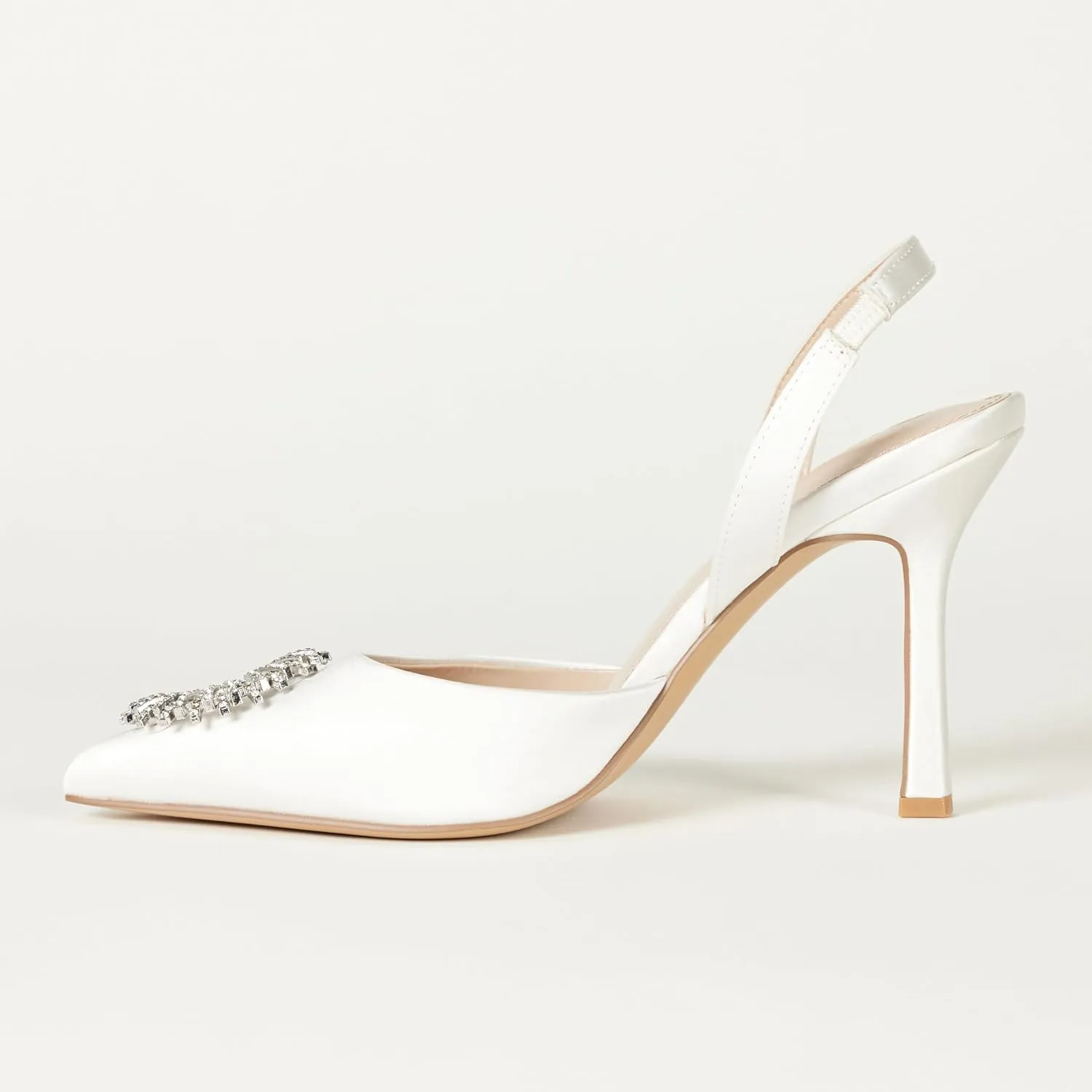 The Drop Women's Klara Clean Pointed Toe Sandals