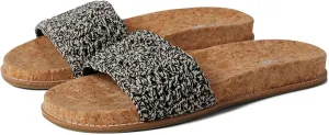 The Sak Women's Mendocino Slide Crochet, Slip On Sandals, Summer Open Toe Shoes