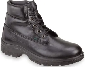 Thorogood Soft Streets Weatherbuster 6" Athletic Work Boots for Men - Insulated Premium Black Leather with Slip-Resistant Outsole; Berry Compliant and Postal Certified