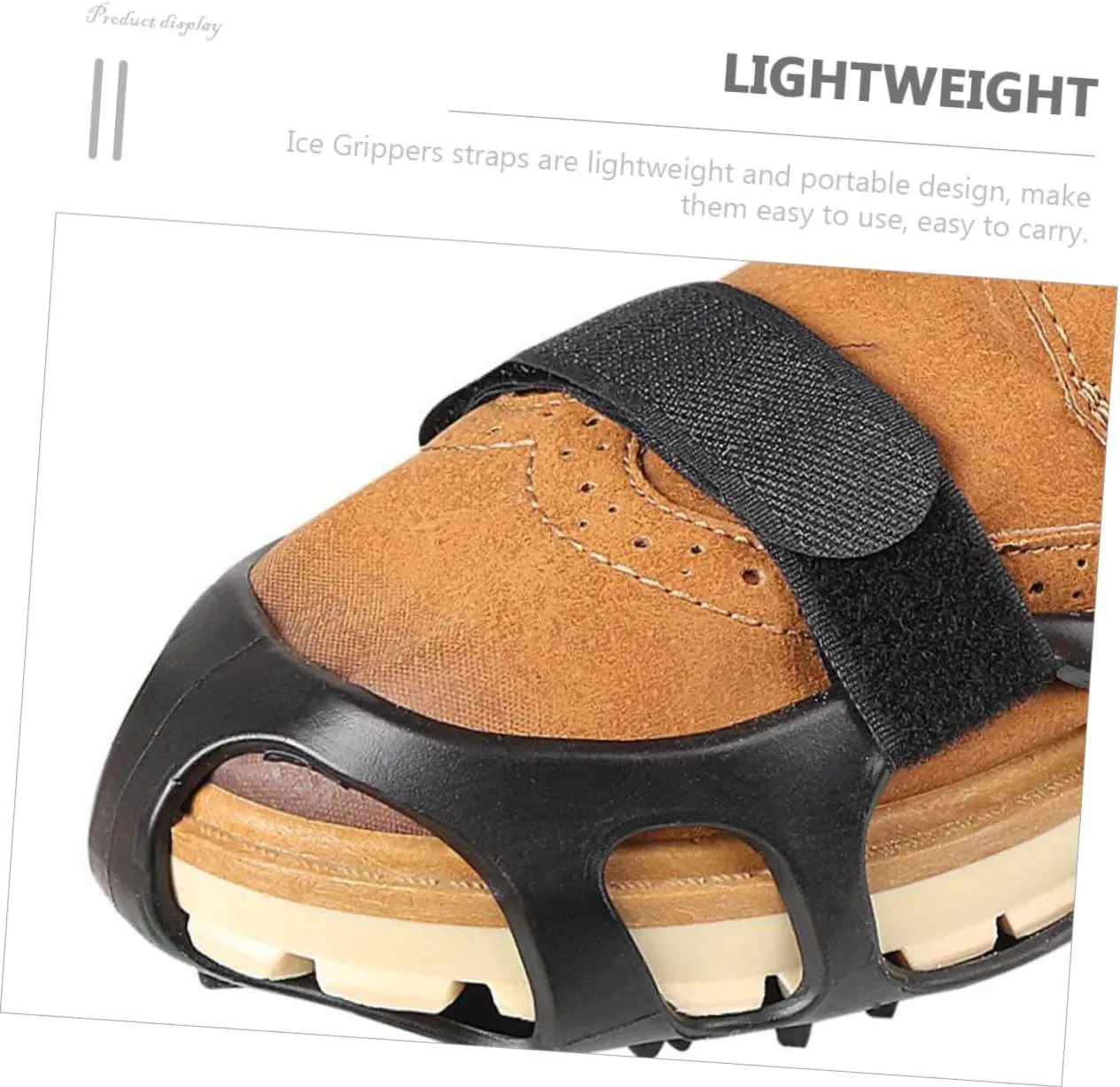 Tie Strap Shoes Ties Ice Cleats Supply Snow Shoes Grippers Outdoor Supply Anti-Slip Shoe Cover