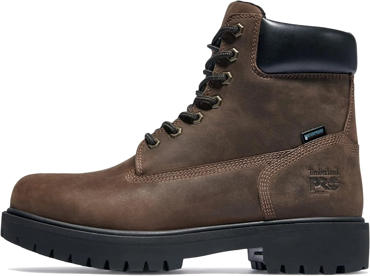 Timberland PRO mens Direct Attach 6 Inch Steel Safety Toe Waterproof Insulated