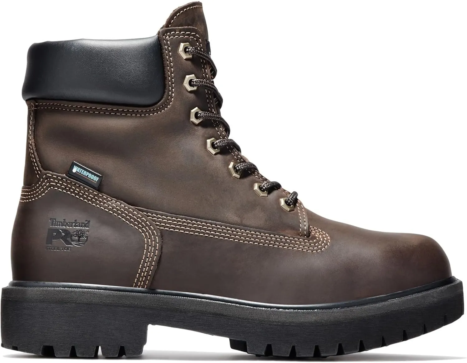 Timberland PRO mens Direct Attach 6 Inch Steel Safety Toe Waterproof Insulated