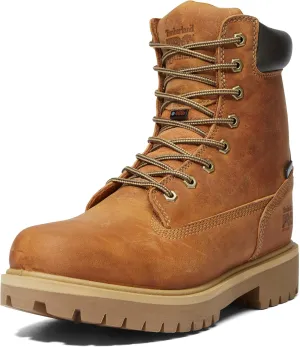 Timberland PRO mens Direct Attach 8 Inch Soft Toe Insulated Waterproof Industrial Work Boot