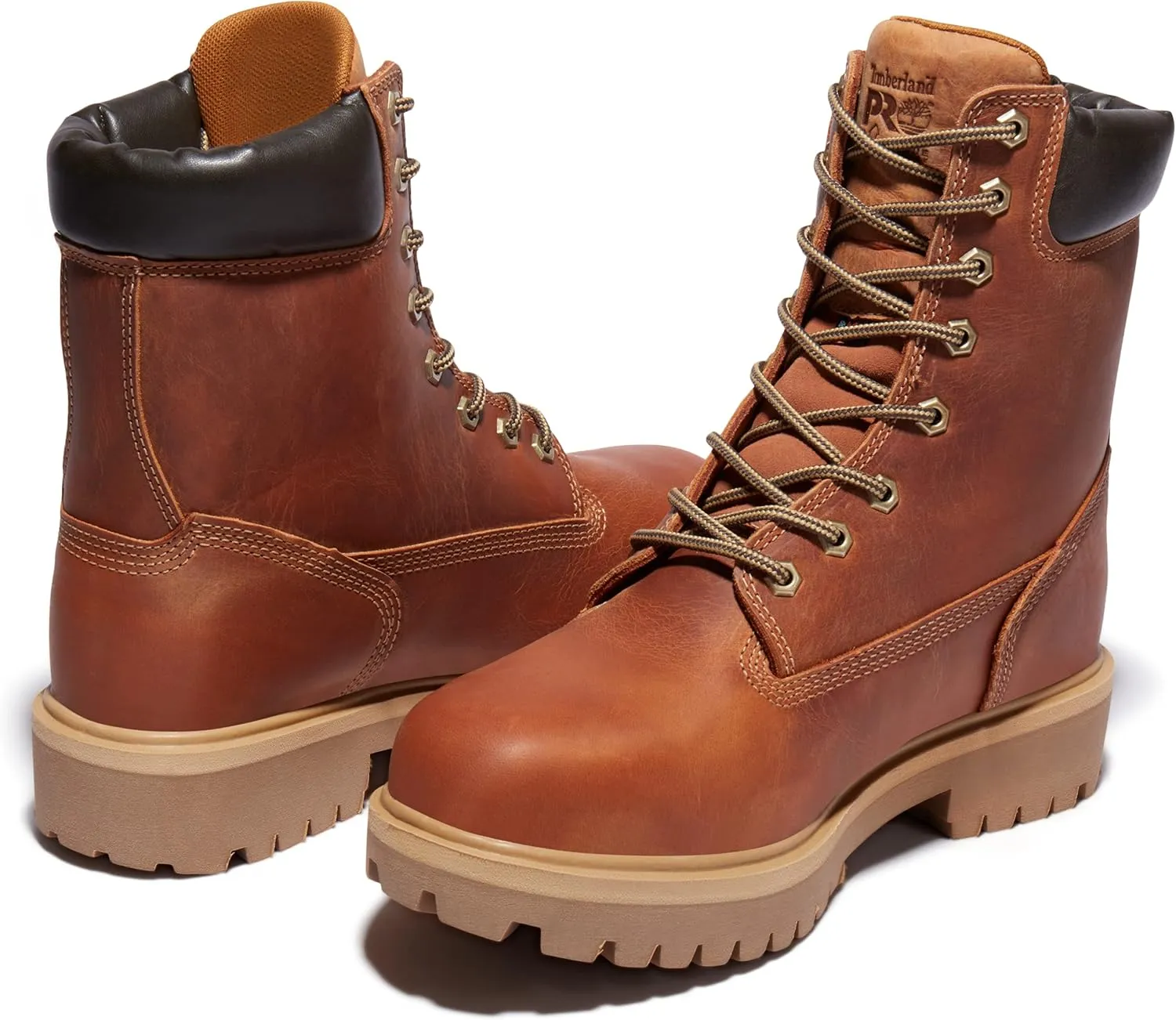 Timberland PRO mens Direct Attach 8 Inch Soft Toe Insulated Waterproof Industrial Work Boot