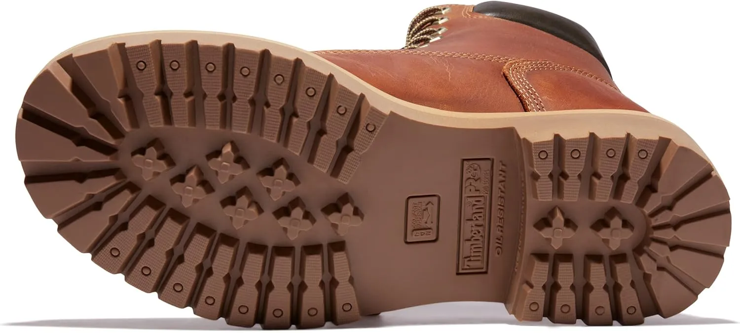 Timberland PRO mens Direct Attach 8 Inch Soft Toe Insulated Waterproof Industrial Work Boot