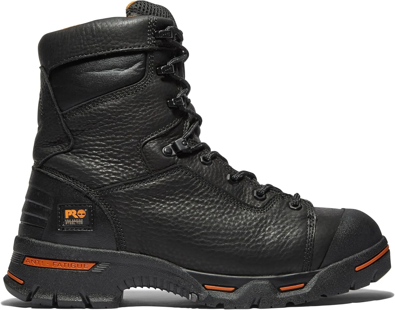 Timberland PRO Men's Endurance 8 Inch Steel Safety Toe Puncture Resistant Insulated Waterproof Industrial Work Boot