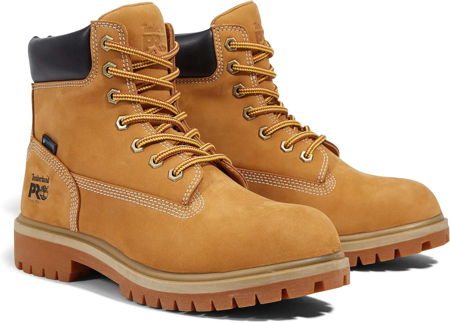 Timberland PRO Women's Direct Attach 6 Inch Steel Safety Toe Insulated Waterproof Industrial Work Boot