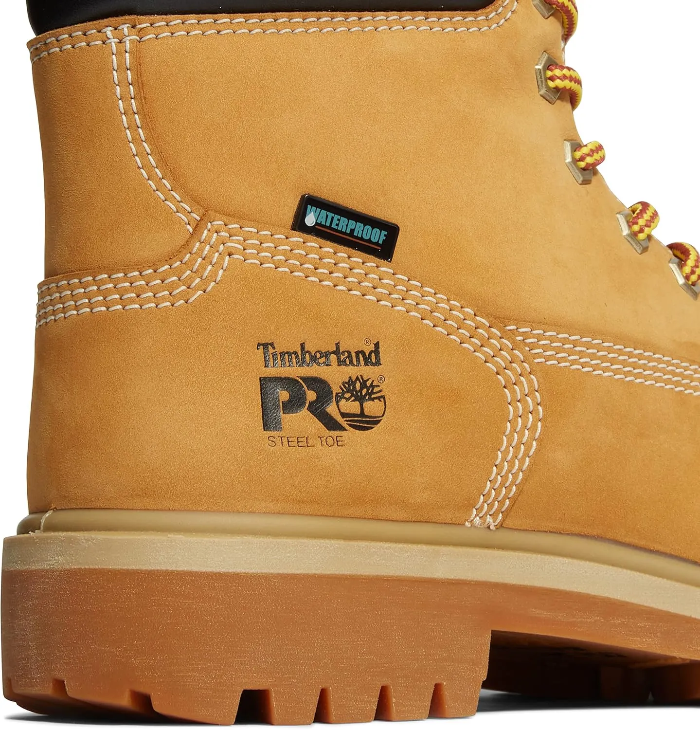 Timberland PRO Women's Direct Attach 6 Inch Steel Safety Toe Insulated Waterproof Industrial Work Boot