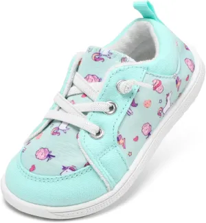 Toddler Wide Toe Box Barefoot Shoes: Boys Tennis Sneakers, First Walking Shoes, Flex Comfort Outdoor